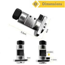 WOOLUCK® Pack of 3 Spreader Wheel Bearing Housing, Shock Absorber Tool, Universal Spreader Wheel Bearing Tool, for Car Repair Maintenance Spreader Tool