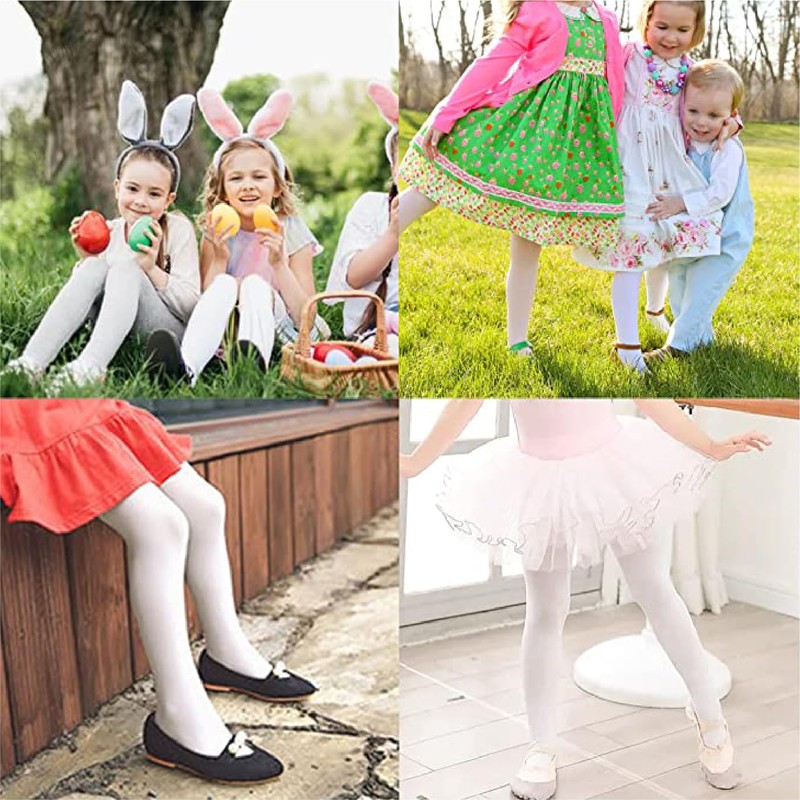 2Pz Mallas para Dama Blanco Talla Unitalla