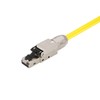 SATMAXIMUM Cat8 Shielded Tool-Free RJ45 Connector, Field Termination Plug, 22-26AWG,