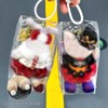 SHOFUL Clear Bag Keychain for Plush Doll, Hanging Display Case,