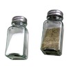 Salt and Pepper Shaker Set (Clear Glass)