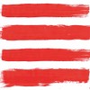 Paperproducts Design Summer Stripes Fire Beverage Napkins, 5 x 5",