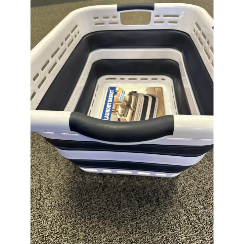 Mesa Pop & Load Space Saving Laundry Basket