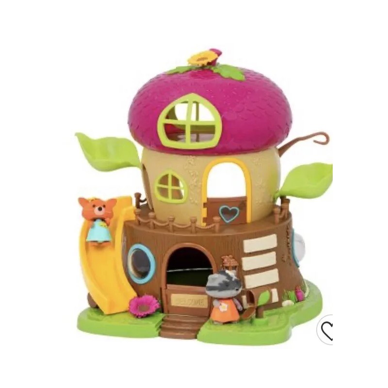 Acorn Li'l Woodzeez Acorn Play Treehouse Playset New