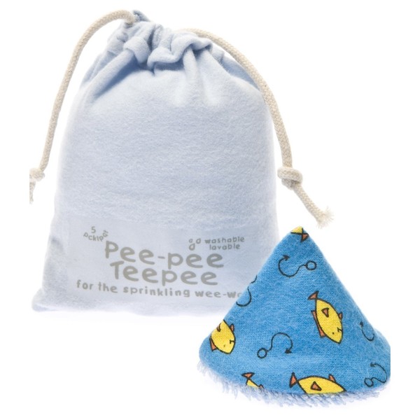 Pee-pee Teepee Fishing Blue - Laundry Bag