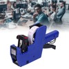 Price Tag Gun Coding Machine 8 Digits with 10pcs White