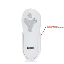 Anderic Wall Mount Bracket for use with Harbor Breeze TR214D KUJCE10311 KUJCE10712 TR214B Ceiling Fan Remote Controls (Bracket Only) - RRTR214DWM