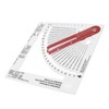 Knitting Gauge Converter Double Sided Clear Scale Knitting Stitch Counting