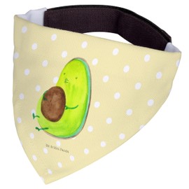 Mr. & Mrs. Panda Dog Bandana L Avocado Whistle - Gift, Round, Pummelfee, Large, Thick, Vegan, Veggie, Large Dogs, Nutrition, Healthy