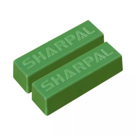 SHARPAL 2×2Oz.Green Polishing Stropping Buffing Metal Jewelry Compound Chromium Oxide