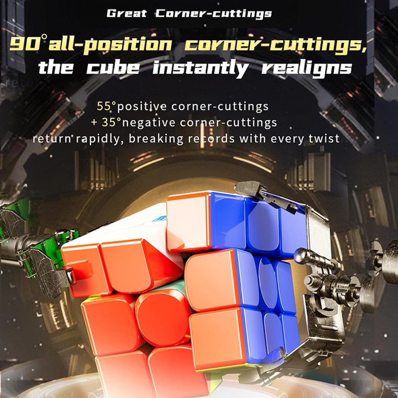 Moyu RS3M V5 Speed Magic Cube 3 x 3 x