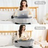 WUDUTOP Lap Desk Pillow Arm Rest Pillow with 2 Side
