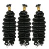 Pre-Divided Deep Wave Double Drawn Human Hair For Boho Braids
