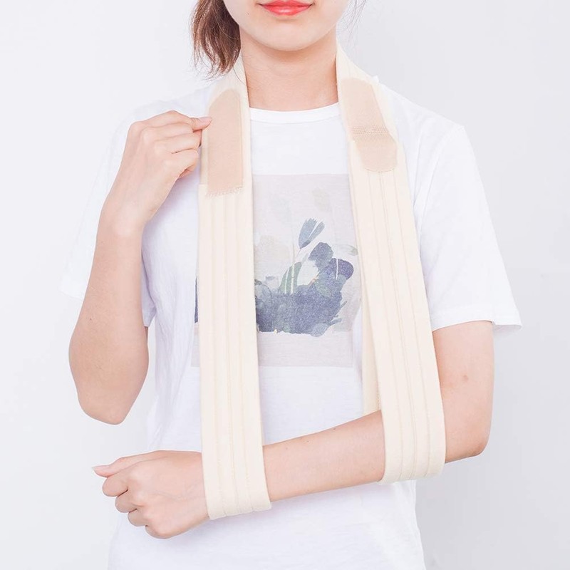 アームホルダー 腕つり アームスリング サポーター 腕吊り 骨折 脱臼 ギプス フリーサイズ 左右兼用