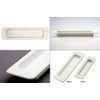 Bidoor PP-84 Color Door Pulls, White, 3.0 inches (75 mm),