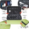 Kinston Large Capacity Travel Cosmetic Bag, Green