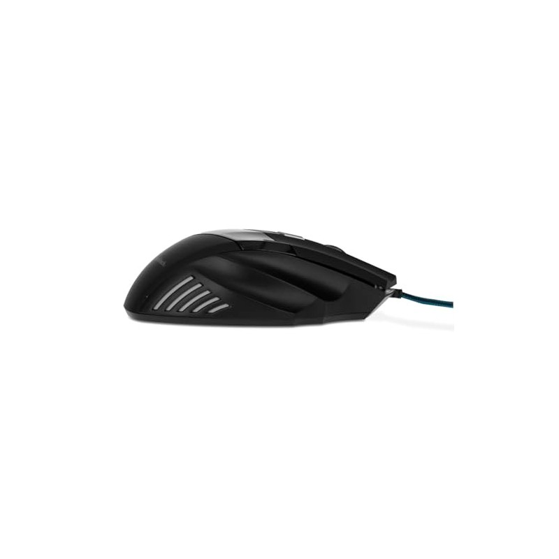 RadioShack Mouse Gamer Ergonómico Luces LED Luces LED Negro