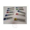 AUA SIGNALETIQUE - Plaque de porte Aluminium brossé imprimé AluSign