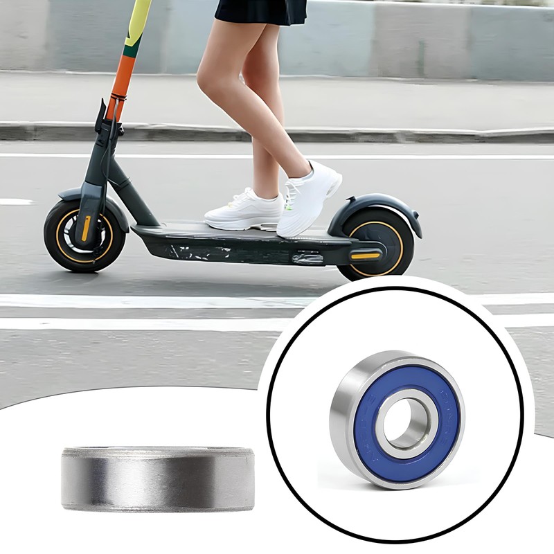 ZXfad 6pcs 608RS ABEC-9 Kugellager, geeignet für Skateboard, Roller und
