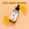 Vitamina C Sérum Para Cara Ácido Hialurónico, 20% C +
