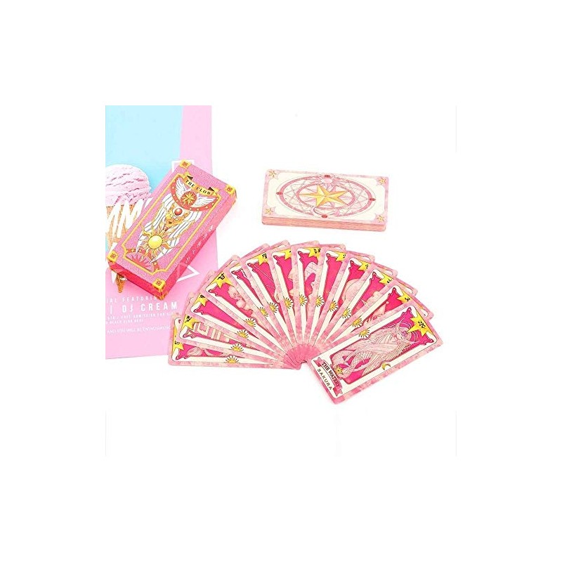 Sakura Animation Around Magic Card Girl Sakura Divination Tarokulo Cards