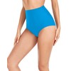 Upopby - Calzones de bikini de cintura alta para mujer,