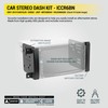 Scosche ICCR6BN Double DIN Radio Installation Dash Kit Compatible with