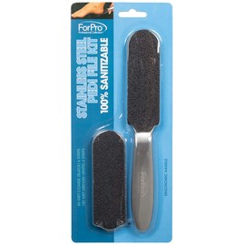 For Pro Stainless Steel Pedicure File Kit