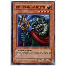 YuGiOh Metal Raiders The Immortal of Thunder -Metal Raiders - Common MRD-099