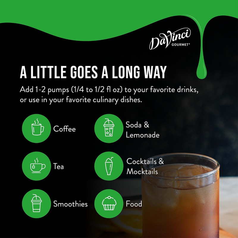 DaVinci Gourmet Naturals Irish Cream Syrup, 25.4 Fluid Ounce (Pack