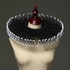 FAD-4U Elizabethan Chiffon Neck Ruff Detachable Collar for Medieval Costume
