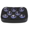 Motorcycle Suction Cup Seat Artificial Leather Suction Cup Rear Pillion