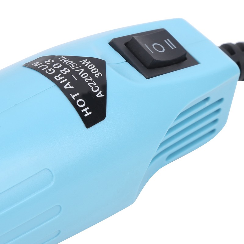GJ-803 300W Temperature Adjustable Hot Air Gun with Nozzles Industrial