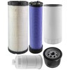 HUFEWU Filter Kit Fit for LS XG3140 Tractor Replace 40271228