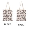 Moo Deng Tote Bag Cute Hippo Shoulder Bag Gift for