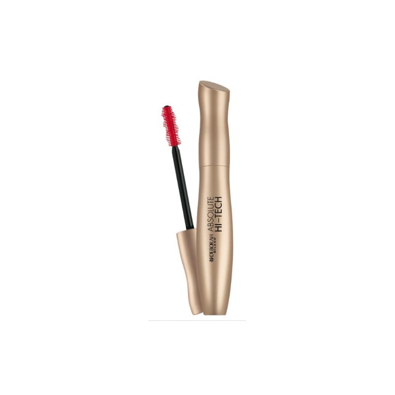 Deborah Milano Absolute Hi-Tech Mascara in Black for Volume, Length