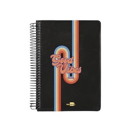 Liderpapel Zante Spiral Planner 15 x 21 cm 2024 Black Paper 70 g
