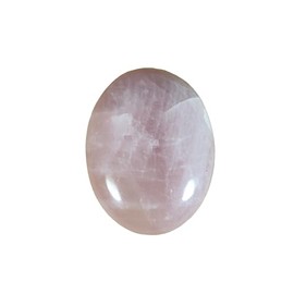 Rose Quartz Palm Stone for Healing Crystal Stone Modern Decoration 2.99 OZ