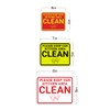 Signs ByLITA Classic Framed Please Keep Our Kitchen Area Clean