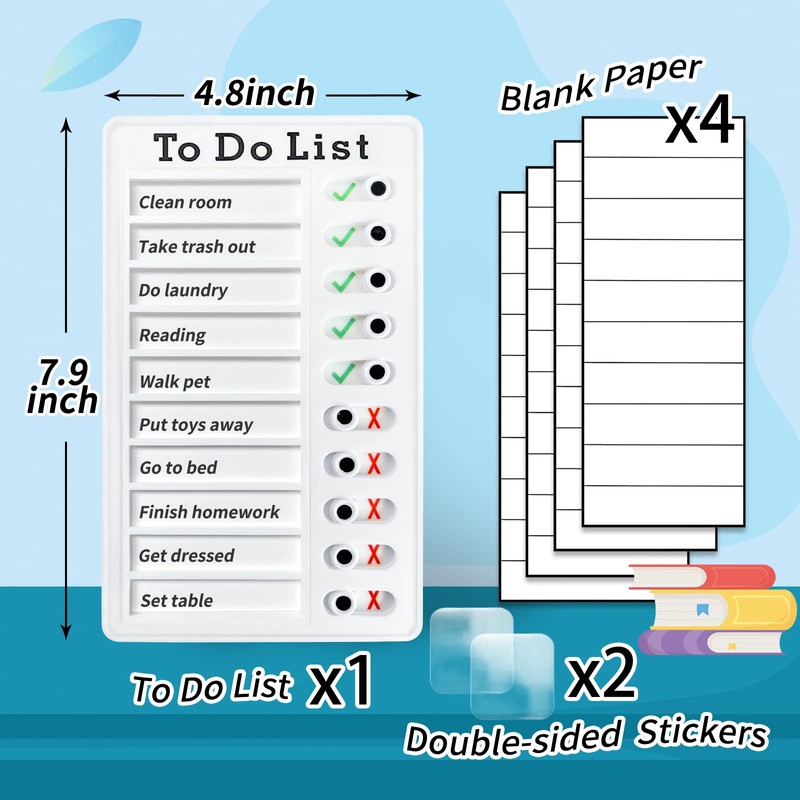 Chore Chart To Do List Adhd Tools for Kids and