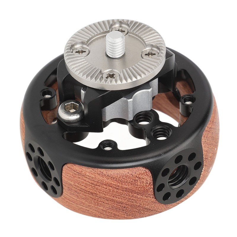 Camera Round Handle Grip with 1/4in 3/8in for Arri M6