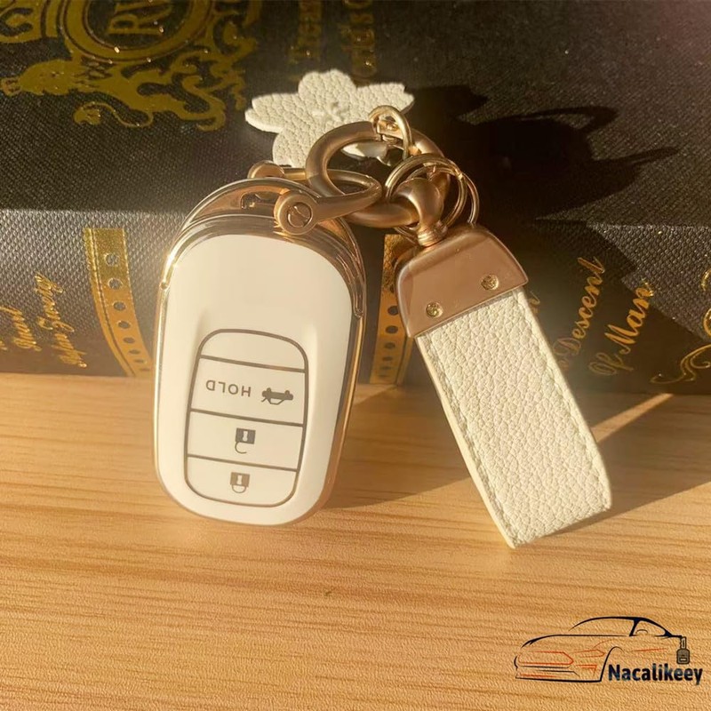 Nacalikeey Key Case Compatible N-BOX Custom JF5 JF6 Cherry Blossom