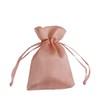 60 pcs 3x4-Inch Dusty Rose Satin Drawstring Bags - Wedding