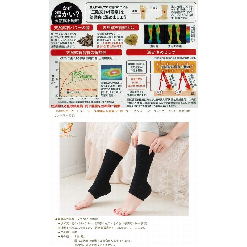 Ankle Supporter (2-Pack) Black
