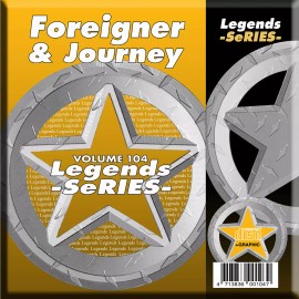 LEGENDS FOREIGNER & JOURNEY LEGEND SERIES #104 KARAOKE CD+G DON'T STOP BELIEVIN' URGENT+