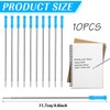 GEEHUA Replaceable Ballpoint Pen Refills Pack of 10 Smooth Writing