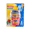 Nuby 5-Piece Splish Splash Bath Time Stacking Cups