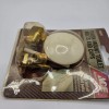 ACE Flush Mount Toilet Bolts And Caps Brass #4568747