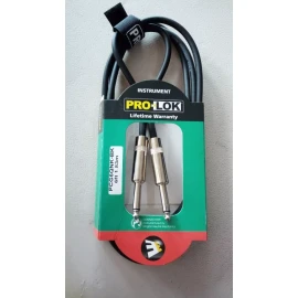 Prolok Cable Pro Lok Instrumentos Audio 2 Conectores Neutrik 1/4 2m
