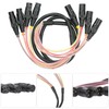 1.5m XLR Audio Cable 4 Channel Splitter Cable Microphone Speaker